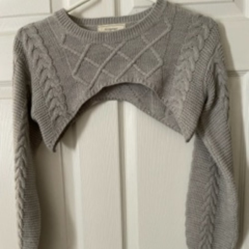 Gray Shug Sweater